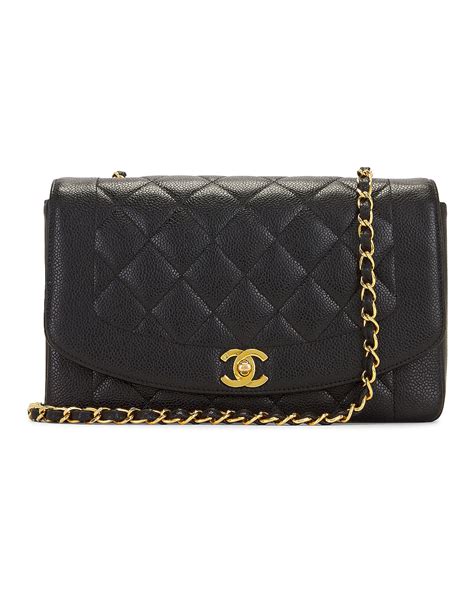 chanel diana caviar price|FWRD Renew Chanel Caviar Diana Fla.